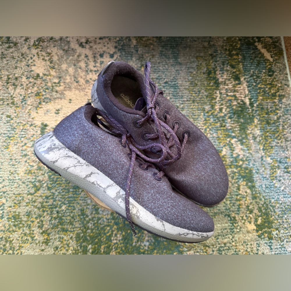 Allbirds wool dasher Mizzle water-repellant running tennis shoes, size 10M